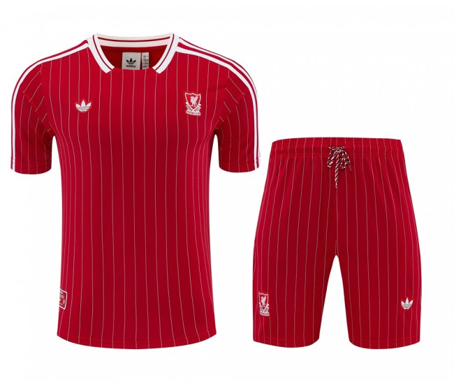 Liverpool FC Adult Terrace Icons Red Soccer Kit 2025-26