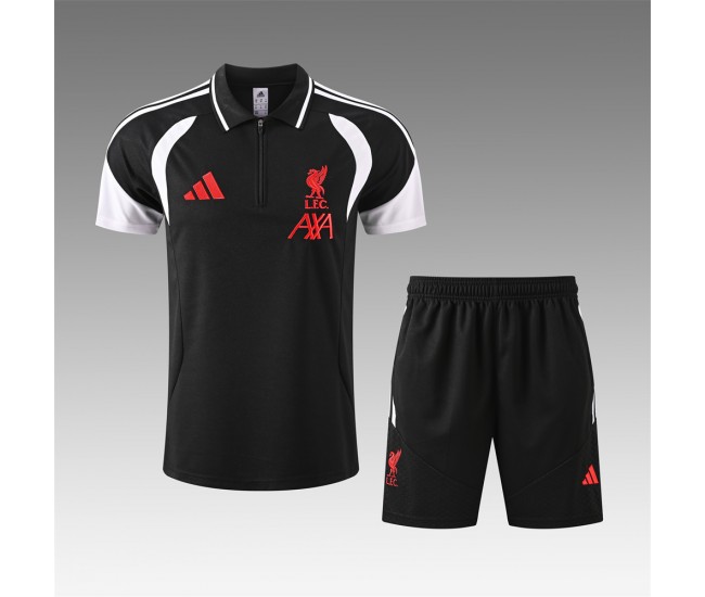 Liverpool FC Adult Tiro Black Training Soccer Kit 2026-27