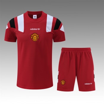 Manchester United Adult Red EQT Training Soccer Kit 2026-27