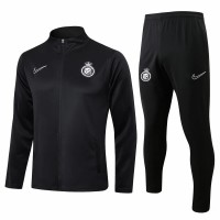 Al Nassr FC Black Training Presentation Soccer Tracksuit 2024-25