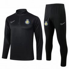 Al Nassr FC Black Training Technical Soccer Tracksuit 2024-25