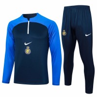 Al Nassr FC Navy Training Technical Soccer Tracksuit 2024-25