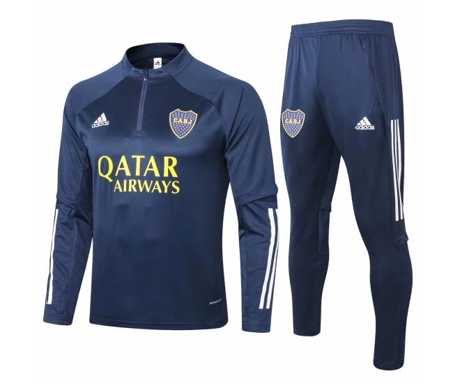 Adidas Boca Juniors Navy Training  Soccer Tracksuit 2020