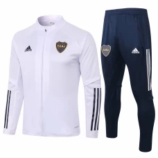 Adidas Boca Juniors White Presentation Soccer Tracksuit 2020
