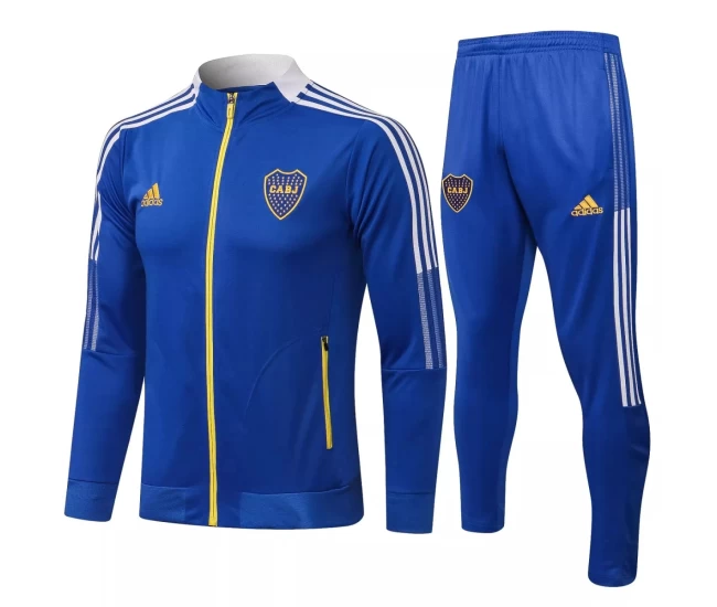 Boca Juniors Blue Presentation Soccer Tracksuit 2021-22