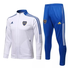 Boca Juniors White Presentation Soccer Tracksuit 2021-22