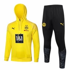 Borussia Dortmund Hoodie Training Soccer Tracksuit 23-24