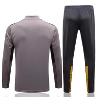 BVB Borussia Dortmund Grey Training Technical Soccer Tracksuit 2021-22