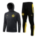 BVB Borussia Dortmund Hooded Presentation Soccer Tracksuit 2021-22