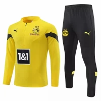 BVB Borussia Dortmund Yellow Training Technical Soccer Tracksuit 2022-23