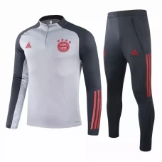 Bayern Munich Training Soccer Tracksuit Grey 2021