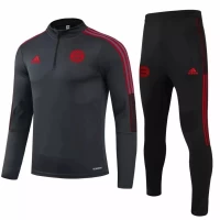 Bayern Munich Black Training Technical Soccer Tracksuit 2021-22