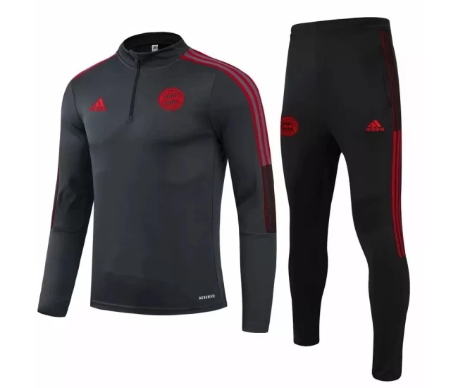 Bayern Munich Black Training Technical Soccer Tracksuit 2021-22