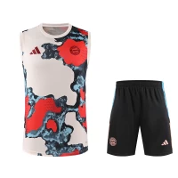 Bayern Munich Adult Pre Match Sleeveless Soccer Kit 2024-25