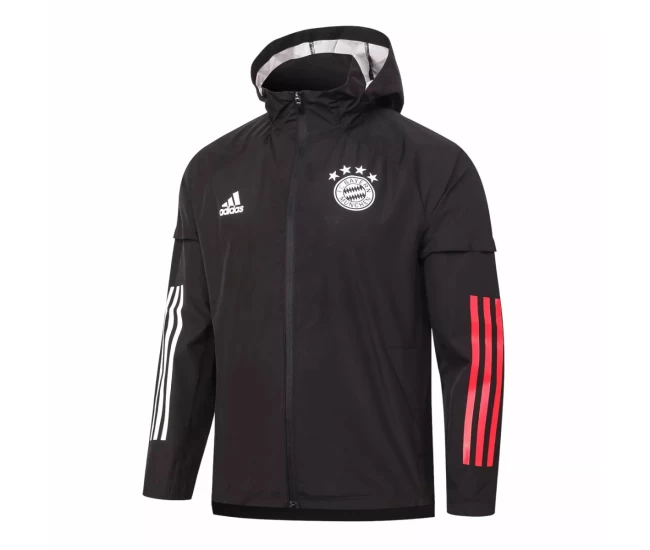 FC Bayern Training Presentation Jacket Black