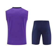 Corinthians Adult Purple Training Sleeveless Soccer Kit 2025-26