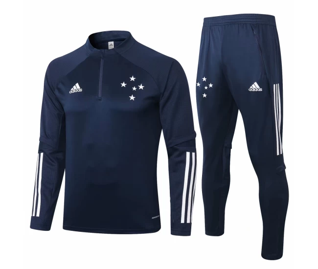 Adidas Cruzeiro Navy Soccer Training Technical Tracksuit 2020