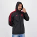 Flamengo Black Windbreaker Soccer Jacket