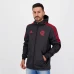 Flamengo Black Windbreaker Soccer Jacket