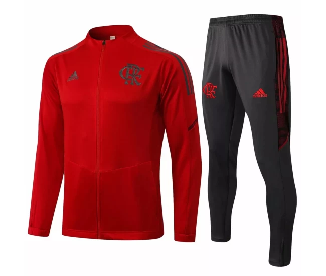 Adidas CR Flamengo Training Presentation Soccer Tracksuit 2021