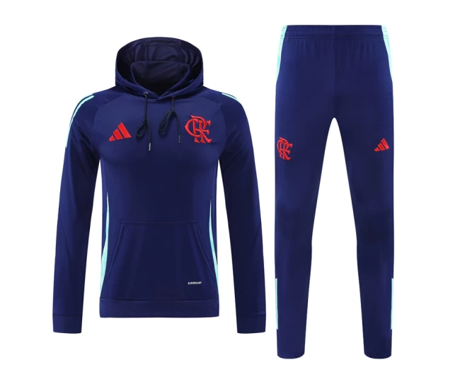 CR Flamengo Adult Training Hooded Sweat Soccer Tracksuit 2025-26