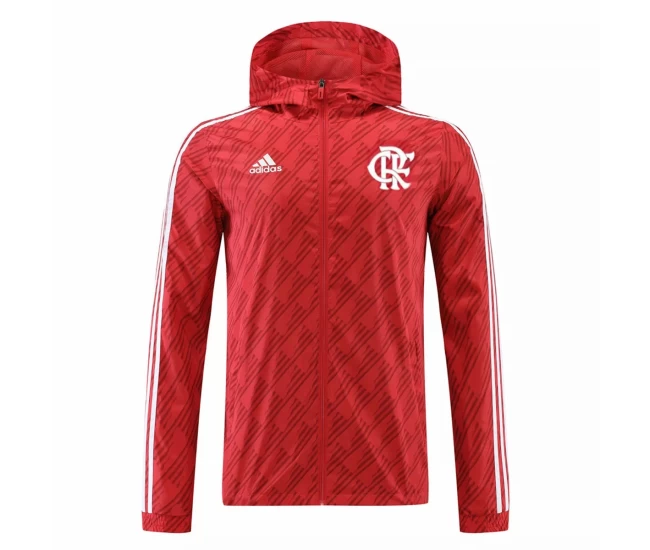 Flamengo Red Windbreaker Soccer Jacket 2022