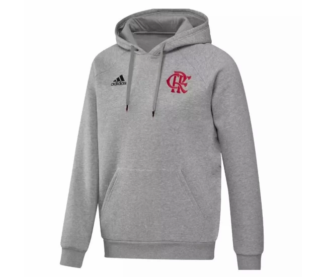Flamengo Soccer Grey Hooded Sweatshirt 2022-23