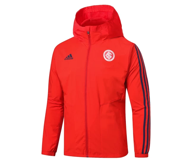 Internacional Red Windbreaker Soccer Jacket 2022