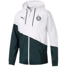 Palmeiras Green and White Windbreaker Soccer Jacket 2022