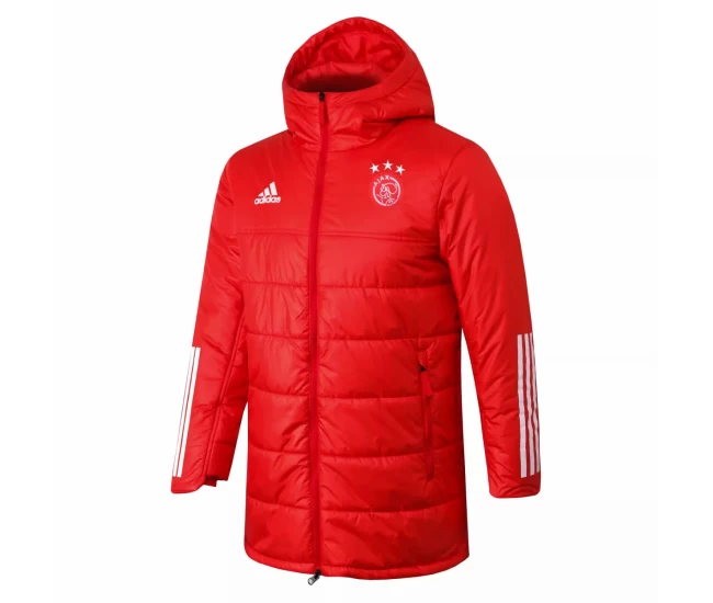 Ajax Red Winter Jacket 2020 2021