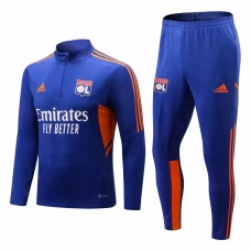 Olympique Lyonnais Blue Training Technical Soccer Tracksuit 2022-23