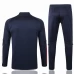 Olympique Lyonnais Training Soccer Tracksuit Navy 2020 2021