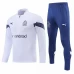 Olympique Marseille White Training Technical Soccer Tracksuit 2022-23