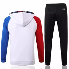 Jordan X Psg Soccer Casual Fleece Presentation Tracksuit 2020 White