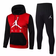 Jordan Red Casual fleece Presentation Suit 2020