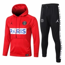 Jordan X PSG Red Soccer Presentation Tracksuit 2020