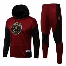 Jordan X PSG Hooded Training Technical Soccer Tracksuit 2021-22