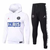 Jordan X PSG White Soccer Presentation Tracksuit 2020