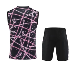 PSG Jordan Adult Pre Match Sleeveless Soccer Kit 2025-26
