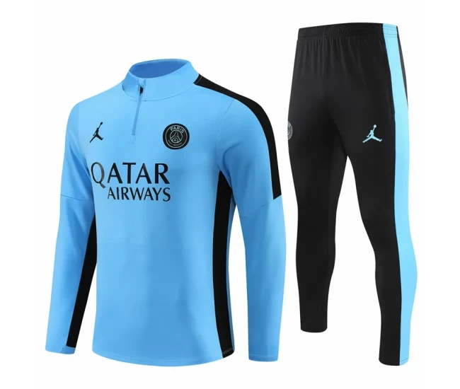 Jordan PSG Blue Training Technical Soccer Tracksuit 2023-24