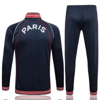 Jordan X PSG Navy Training Presentation Soccer Tracksuit 2021-22