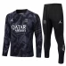 PSG Jordan Black Training Technical Soccer Tracksuit 2022-23