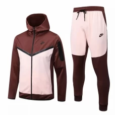 Nike Brown Pink Training Hoodie Presentation Soccer Tracksuit 2022-23