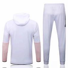 Nike White Pink Training Hoodie Presentation Soccer Tracksuit 2022-23