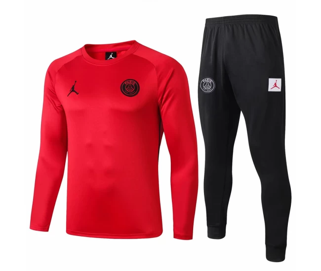 Paris Saint Germain Red Training Soccer Tracksuit 2019/20