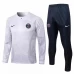 PSG White Training Technical Soccer Tracksuit 2022-23