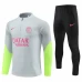 PSG Grey Training Technical Soccer Tracksuit 2023-24