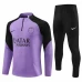 PSG Purple Training Technical Soccer Tracksuit 2023-24