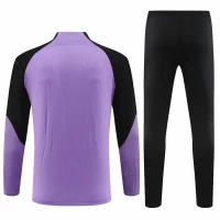 PSG Purple Training Technical Soccer Tracksuit 2023-24