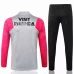 PSG Jordan Training Technical Soccer Tracksuit Grey Pink 2021 2022